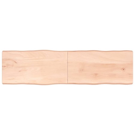 Tablero de mesa madera maciza borde natural 220x60x(2-6) cm de vidaXL, Tableros para mesas - Ref: Foro24-363925, Precio: 83,3...
