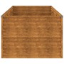 Jardinera de acero corten 290x100x69 cm en Macetas y jardineras | Comprar online en Foru.es