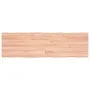 Treated wood table top with natural brown edge 140x40x(2-4)cm by vidaXL, Table tops - Ref: Foro24-363962, Price: 39,64 €, Dis...
