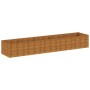 Jardinera de acero corten 479x100x69 cm en Macetas y jardineras | Comprar online en Foru.es