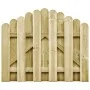 Puerta de jardín madera de pino impregnada 100x75 cm de vidaXL, Puertas de jardín - Ref: Foro24-45326, Precio: 38,19 €, Descu...