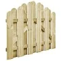 Puerta de jardín madera de pino impregnada 100x75 cm de vidaXL, Puertas de jardín - Ref: Foro24-45326, Precio: 38,19 €, Descu...