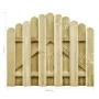 Puerta de jardín madera de pino impregnada 100x75 cm de vidaXL, Puertas de jardín - Ref: Foro24-45326, Precio: 38,19 €, Descu...