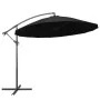 Sombrilla colgante con palo de aluminio negro 3 m de vidaXL, Sombrillas - Ref: Foro24-47226, Precio: 110,81 €, Descuento: %