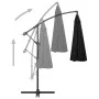 Sombrilla colgante con palo de aluminio negro 3 m de vidaXL, Sombrillas - Ref: Foro24-47226, Precio: 110,81 €, Descuento: %