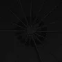 Sombrilla colgante con palo de aluminio negro 3 m de vidaXL, Sombrillas - Ref: Foro24-47226, Precio: 110,81 €, Descuento: %