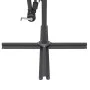Sombrilla colgante con palo de aluminio azul 3 m de vidaXL, Sombrillas - Ref: Foro24-47227, Precio: 137,37 €, Descuento: %
