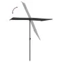 Anthracite gray aluminum pole garden umbrella 180x110 cm by vidaXL, Umbrellas - Ref: Foro24-47330, Price: 41,64 €, Discount: %