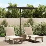 Sombrilla de jardín con palo de aluminio negro 180x110 cm de vidaXL, Sombrillas - Ref: Foro24-47334, Precio: 41,64 €, Descuen...