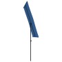 Sombrilla de jardín con palo de aluminio azul celeste 180x110cm de vidaXL, Sombrillas - Ref: Foro24-47335, Precio: 45,25 €, D...