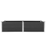 Arriate de WPC gris 250x100x54 cm de vidaXL, Maceteros y jardineras - Ref: Foro24-49059, Precio: 309,98 €, Descuento: %
