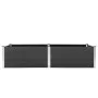 Arriate de WPC gris 250x100x54 cm de vidaXL, Maceteros y jardineras - Ref: Foro24-49059, Precio: 335,02 €, Descuento: %