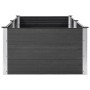 Arriate de WPC gris 250x100x54 cm de vidaXL, Maceteros y jardineras - Ref: Foro24-49059, Precio: 309,98 €, Descuento: %