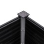 Arriate de WPC gris 250x100x54 cm de vidaXL, Maceteros y jardineras - Ref: Foro24-49059, Precio: 309,98 €, Descuento: %
