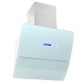 Campana extractora de pared acero inox blanca 756 m³/h 60 cm de vidaXL, Extractores - Ref: Foro24-50702, Precio: 229,96 €, De...