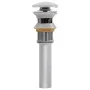 Desagüe de lavabo pop-up acero inoxidable de vidaXL, Desagües - Ref: Foro24-180058, Precio: 19,21 €, Descuento: %