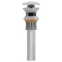 Desagüe de lavabo pop-up acero inoxidable de vidaXL, Desagües - Ref: Foro24-180058, Precio: 19,63 €, Descuento: %