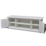 Mueble para TV de madera blanco de vidaXL, Muebles TV - Ref: Foro24-241373, Precio: 250,87 €, Descuento: %