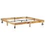 Estructura de cama de madera maciza de mango 200x200 cm de vidaXL, Camas y somieres - Ref: Foro24-285916, Precio: 152,48 €, D...
