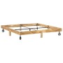 Estructura de cama de madera maciza de mango 200x200 cm de vidaXL, Camas y somieres - Ref: Foro24-285916, Precio: 152,48 €, D...
