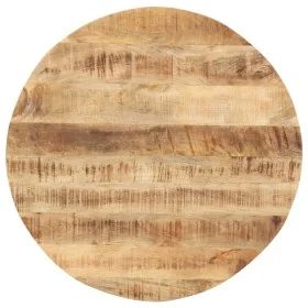 Runde Tischplatte aus massivem Mangoholz 15-16 mm 60 cm von vidaXL, Tischplatten - Ref: Foro24-286001, Preis: 48,30 €, Rabatt: %