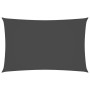 Toldo de vela rectangular tela Oxford gris antracita 2x5 m en Sombrillas | Comprar online en Foru.es