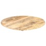 Superficie de mesa redonda madera maciza de mango 15-16 mm 60cm de vidaXL, Tableros para mesas - Ref: Foro24-286001, Precio: ...