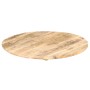 Superficie de mesa redonda madera maciza de mango 15-16 mm 60cm de vidaXL, Tableros para mesas - Ref: Foro24-286001, Precio: ...