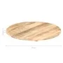 Round table top solid mango wood 15-16 mm 70cm by vidaXL, Table tops - Ref: Foro24-286002, Price: 73,52 €, Discount: %