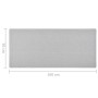 Alfombra de pasillo gris claro 50x100 cm de vidaXL, Alfombras - Ref: Foro24-326988, Precio: 21,99 €, Descuento: %