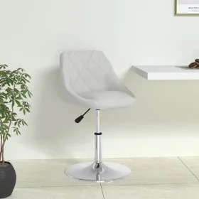 Silla de comedor de cuero sintético blanco de vidaXL, Sillas de comedor - Ref: Foro24-335149, Precio: 80,55 €, Descuento: %