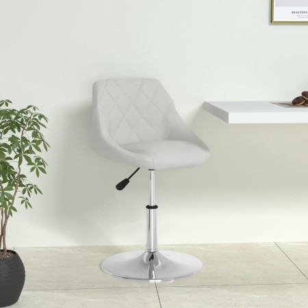 Silla de comedor de cuero sintético blanco de vidaXL, Sillas de comedor - Ref: Foro24-335149, Precio: 82,01 €, Descuento: %