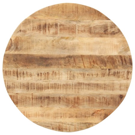 Superficie de mesa redonda madera maciza de mango 15-16 mm 80cm de vidaXL, Tableros para mesas - Ref: Foro24-286003, Precio: ...