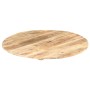 Superficie de mesa redonda madera maciza de mango 15-16 mm 80cm de vidaXL, Tableros para mesas - Ref: Foro24-286003, Precio: ...