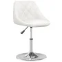 Taburete de cocina de cuero sintético blanco de vidaXL, Taburetes de cocina - Ref: Foro24-3088655, Precio: 80,55 €, Descuento: %