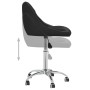Silla de comedor giratoria cuero sintético negro de vidaXL, Sillas de comedor - Ref: Foro24-3088686, Precio: 92,77 €, Descuen...