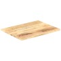 Superficie de mesa madera maciza de mango 25-27 mm 70x60 cm de vidaXL, Tableros para mesas - Ref: Foro24-286021, Precio: 74,5...