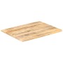 Superficie de mesa madera maciza de mango 25-27 mm 70x60 cm de vidaXL, Tableros para mesas - Ref: Foro24-286021, Precio: 74,5...