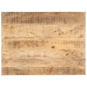 Superficie de mesa madera maciza de mango 25-27 mm 90x60 cm de vidaXL, Tableros para mesas - Ref: Foro24-286023, Precio: 92,3...