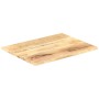 Superficie de mesa madera maciza de mango 25-27 mm 90x60 cm de vidaXL, Tableros para mesas - Ref: Foro24-286023, Precio: 93,9...