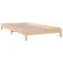 Cama apilable de madera pino maciza 80x200 cm de vidaXL, Camas y somieres - Ref: Foro24-820402, Precio: 98,95 €, Descuento: %
