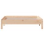 Cama apilable de madera pino maciza 80x200 cm de vidaXL, Camas y somieres - Ref: Foro24-820402, Precio: 100,54 €, Descuento: %