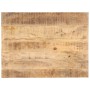 Superficie de mesa madera maciza de mango 25-27 mm 80x70 cm de vidaXL, Tableros para mesas - Ref: Foro24-286028, Precio: 106,...