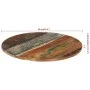 Tablero de mesa redonda madera reciclada maciza 60 cm 15-16 mm de vidaXL, Tableros para mesas - Ref: Foro24-286033, Precio: 6...