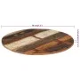 Solid recycled wood round table top 70 cm 15-16 mm by vidaXL, Table tops - Ref: Foro24-286034, Price: 73,97 €, Discount: %