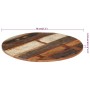 Tablero de mesa redonda madera reciclada maciza 70 cm 15-16 mm de vidaXL, Tableros para mesas - Ref: Foro24-286034, Precio: 6...
