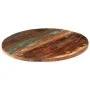 Round table top 70 cm 25-27 mm solid recycled wood by vidaXL, Table tops - Ref: Foro24-286039, Price: 96,74 €, Discount: %