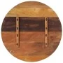 Tablero de mesa redonda 80 cm 25-27 mm madera maciza reciclada de vidaXL, Tableros para mesas - Ref: Foro24-286040, Precio: 1...