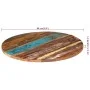 Round table top 80 cm 25-27 mm solid recycled wood by vidaXL, Table tops - Ref: Foro24-286040, Price: 113,43 €, Discount: %