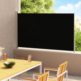Toldo lateral retráctil para patio negro 200x300 cm de vidaXL, Sombrillas - Ref: Foro24-313411, Precio: 99,92 €, Descuento: %